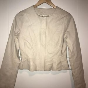 BB Dakota cropped leather jacket